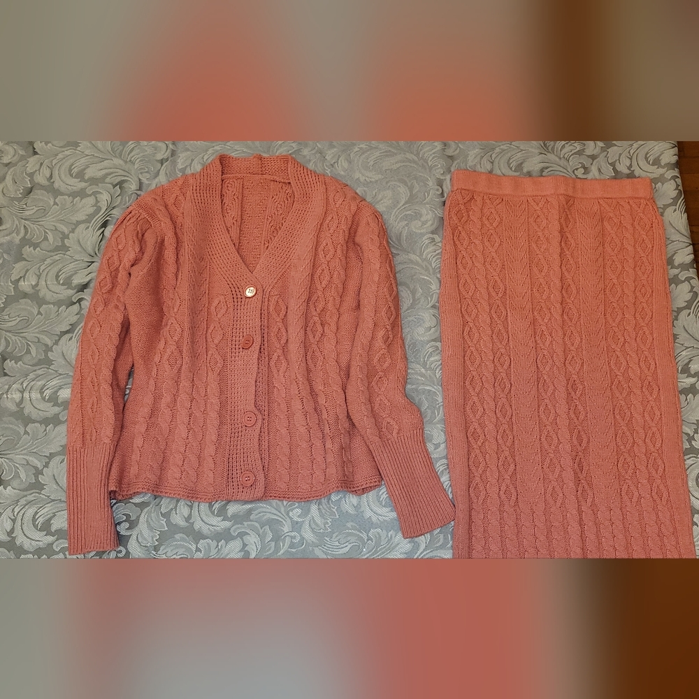 Shein Sweater Set,skirt and sweater